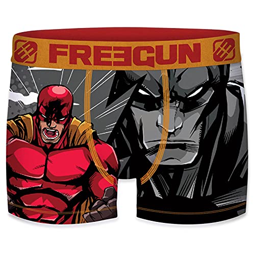 FREEGUN Pack de 6 Boxers de microfibra para hombre, Pack Animales 01, M