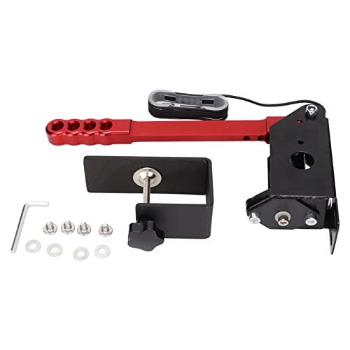 Freno de Mano USB, Juego de Carreras Profesional Ligero Freno de Mano Realista Aleación de Aluminio Universal con Abrazadera para G27 para T500