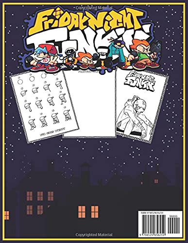 Friday Night Funkin Color and Draw (Coloring Book + How To Draw): 2-In 1 Colour & Learn To Draw FNF characters Step By Step, Easy Drawing Guide, New ... Older Kids, Boys, Girls, Toddlers, Kids