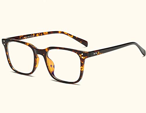 Frmarche - Gafas de radioprotección antirreflejos, asiento filtro antideslumbramiento, gafas Blu-ray gafas de ordenador con marco cuadrado