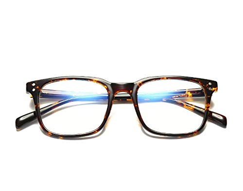 Frmarche - Gafas de radioprotección antirreflejos, asiento filtro antideslumbramiento, gafas Blu-ray gafas de ordenador con marco cuadrado