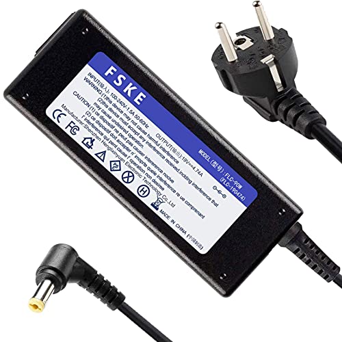 FSKE 19V 4.74A 90W Cargador para Portátil Acer Aspire E15 E17 ES15 V5 5750G 7750g 7741G 3 5 ADP-90CD DB A10-090P3A PA-1900-32 Packard Bell Ordenador etc, Fuente de Alimentación Conector: 5,5 * 1,7mm
