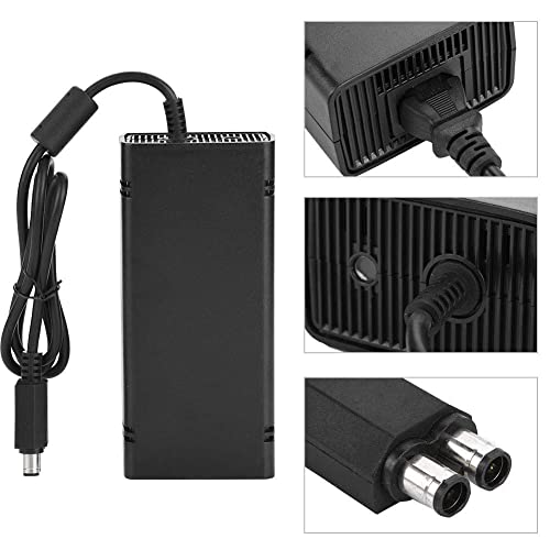 Fuente de alimentación del Adaptador de Corriente para Xbox 360 Slim Cable del Cable del Adaptador de Corriente para Xbox 360 Slim(UE)