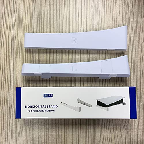 Fulenyi Soporte para consola PS5 Soporte Horizontal compatible con PS5 Accesorios PS5 Soporte Horizontal Versión De Lector Óptico Aplicable Antideslizante Y Versión Digital
