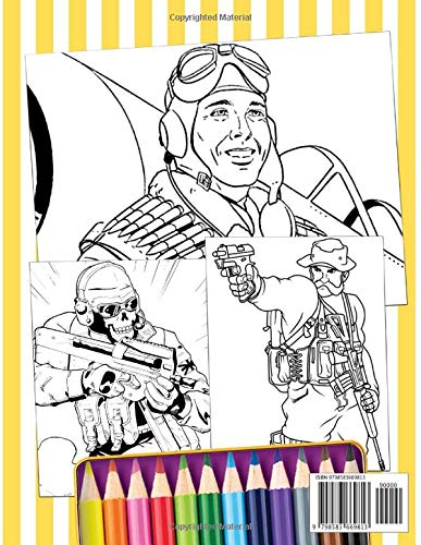 Fun 'N' Joy! - Call Of Duty Coloring Book: Call Of Duty Coloring Book: Special Call Of Duty Coloring Books For Kids And Adults Designed To Relax And Calm