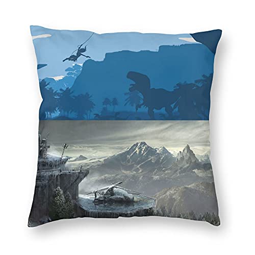 Funda de almohada Viking Thrall Templo de la Bruja Juego Juego Tomb Raide Merchandise Fundas de almohada para decorar sala de estar, sofá, dormitorio, regalo