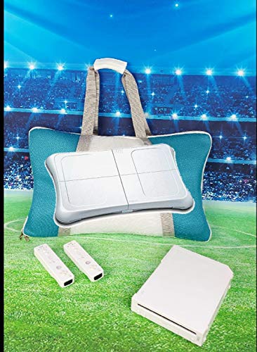 Funda de Consola Wii Fit Balance Board Bolsa de Transporte Accesorios de Consola Almacenamiento para mandos de Consola, Cables y Auriculares