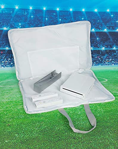 Funda de Consola Wii Fit Balance Board Bolsa de Transporte Accesorios de Consola Almacenamiento para mandos de Consola, Cables y Auriculares