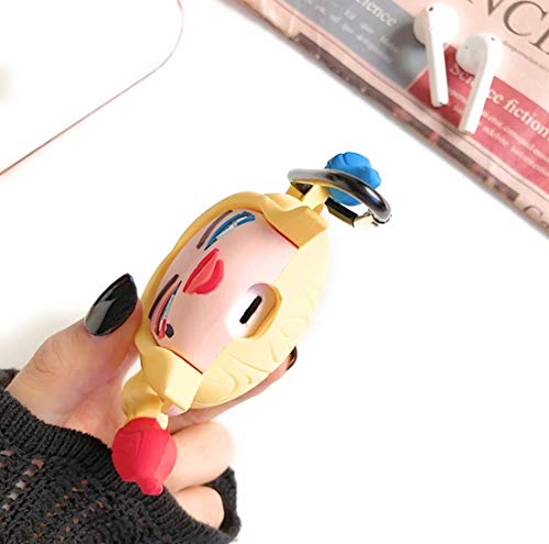 Funda para Air Pods: Harley Quinn de silicona a prueba de golpes y funda Fashion para AirPods (AirPods 1 y 2) (Harley Quinn)