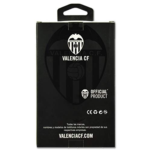 Funda para iPhone 11 del Valencia para Proteger tu móvil. Carcasa para Apple de Silicona Flexible con Licencia Oficial de Valencia CF.