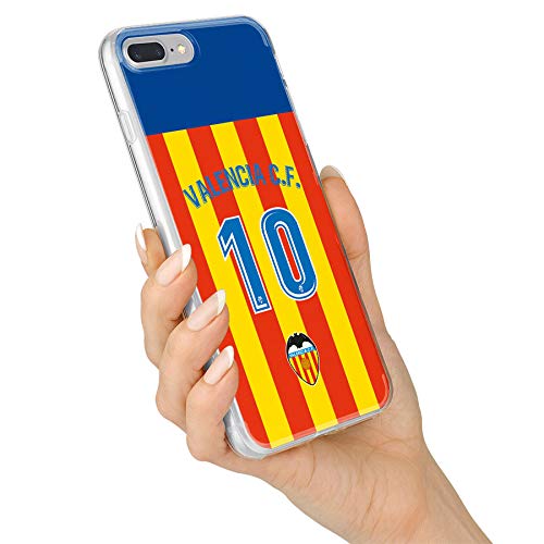 Funda para iPhone 11 del Valencia para Proteger tu móvil. Carcasa para Apple de Silicona Flexible con Licencia Oficial de Valencia CF.