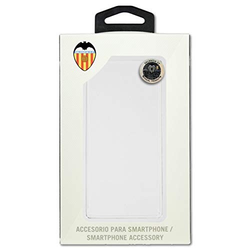 Funda para iPhone 11 del Valencia para Proteger tu móvil. Carcasa para Apple de Silicona Flexible con Licencia Oficial de Valencia CF.