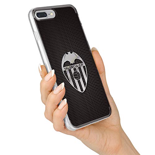 Funda para iPhone 11 del Valencia para Proteger tu móvil. Carcasa para Apple de Silicona Flexible con Licencia Oficial de Valencia CF.