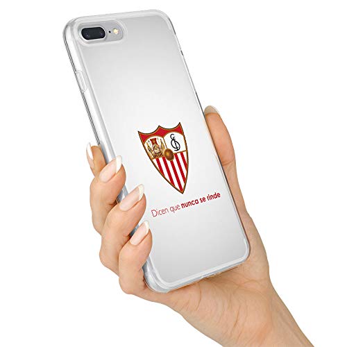 Funda para Samsung Galaxy Note 10 Oficial del Sevilla FC sobre Fondo Retro para Proteger tu móvil. Carcasa para Samsung de Silicona Flexible con Licencia Oficial de Sevilla FC.