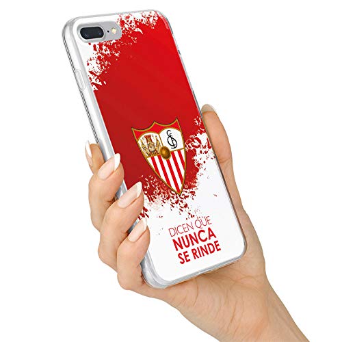 Funda para Samsung Galaxy S20 Plus Oficial del Sevilla FC Sevilla Dicen Que Nunca se Rinde para Proteger tu móvil. Carcasa para Samsung de Silicona Flexible con Licencia Oficial del Sevilla FC.
