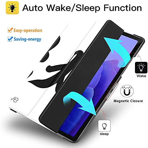 Funda para Tableta A7 Traducción de caligrafía China Strive Rightside Funda China para Samsung Galaxy Tab A7 10,4 Pulgadas 2020 Funda Protectora de liberación para Galaxy A7 Funda para Tableta Funda