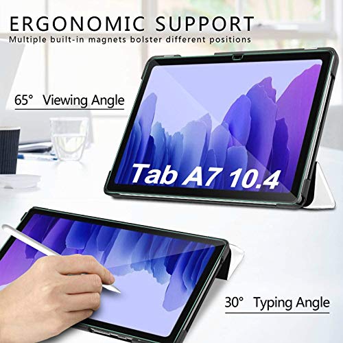 Funda para Tableta A7 Traducción de caligrafía China Strive Rightside Funda China para Samsung Galaxy Tab A7 10,4 Pulgadas 2020 Funda Protectora de liberación para Galaxy A7 Funda para Tableta Funda