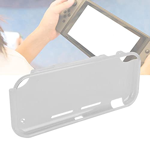 Funda Protectora para Gamepad, Funda Protectora Antideslizante Suave para Consola de Juegos para Consola Switch Lite(Transparente)