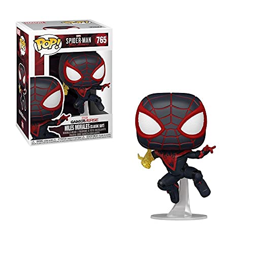 Funko 50150 POP Games: Miles Morales- Miles (Classic) w/ chase