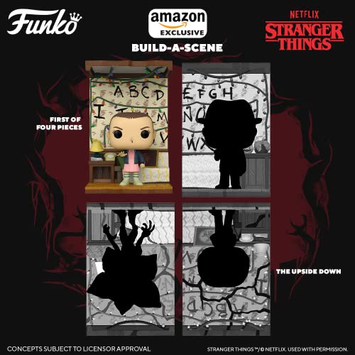 Funko 60247 Pop Deluxe: Stranger Things - Build a Scene - Eleven - Exclusive to Amazon