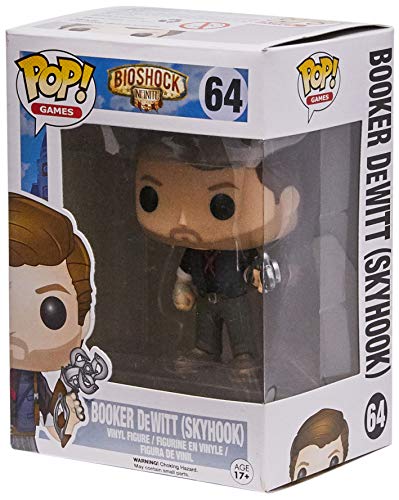 Funko 6167 POP Vinyl "BioShock Skyhook Booker DeWitt Figurine
