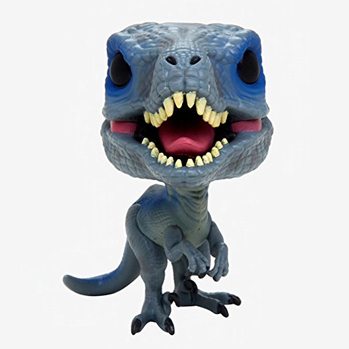 Funko Pop!-30980 Jurassic Park/World Blue (New Pose) Figura de Vinilo, Multicolor, Standard