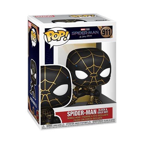 Funko POP! 56827 Marvel - Spiderman - No Way Home - Spider-Man (Black & Gold)