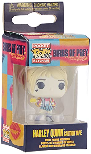 Funko Pop! - DC Birds Of Prey, Keychain Harley Quinn (Caution Tape) (Windows)