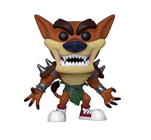 Funko - Pop! Games: Crash Bandicoot - Tiny Tiger Figura De Vinil, Multicolor (43344)