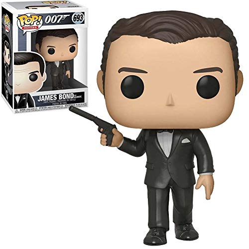 Funko Pop! Movies: 007 - James Bond (Pierce Brosnan) from Goldeneye 693 Vinyl Figure, Multicolor, Talla Única