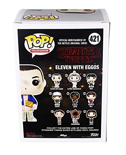 Funko Pop Vinilo Colección Stranger Things 42 Eleven with Eggos, Multicolor (13318)