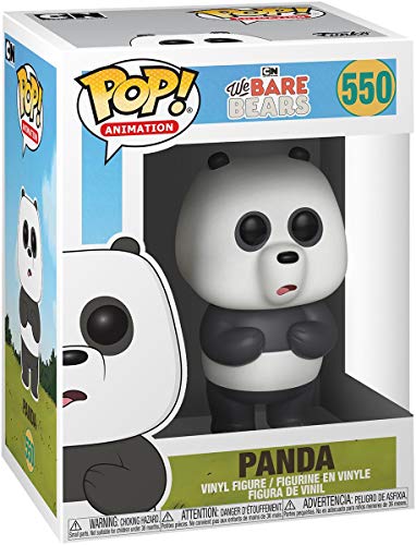 Funko - Pop Vinilo. We Bare Bears. Panda Figura Coleccionable, Multicolor (37772)
