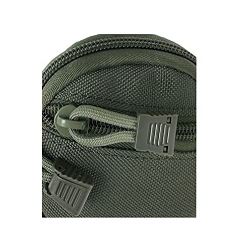 FZSECRIU Tactical Coin Purse,Military EDC Pouches with Hook Tactical Pouch Accessories Case,Portable Key Coin Purse,Oxford Coin Wallet Pouch for Coin Wireless Headset Keychain,Case Wallet Key Brown