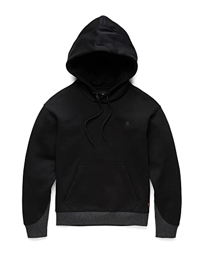 G-STAR RAW Premium Core Hooded Sw Wmn LS Sudadera, Negro (Dk Black C235-6484), Mujer