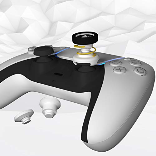 GAIMX RAISX CORE PS5 PS4 Stick Control Aim/Ayuda de objetivo, optimizador de Aim, PlayStation 4 y 5 accesorios, extensión de palillos en tres alturas diferentes (verde)
