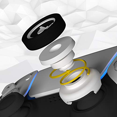 GAIMX RAISX CORE PS5 PS4 Stick Control Aim/Ayuda de objetivo, optimizador de Aim, PlayStation 4 y 5 accesorios, extensión de palillos en tres alturas diferentes (verde)