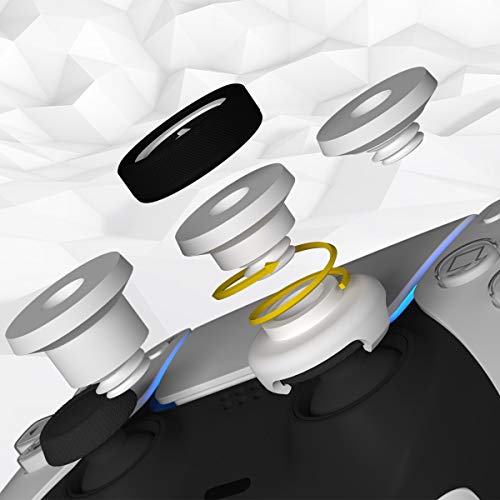 GAIMX RAISX CORE PS5 PS4 Stick Control Aim/Ayuda de objetivo, optimizador de Aim, PlayStation 4 y 5 accesorios, extensión de palillos en tres alturas diferentes (verde)