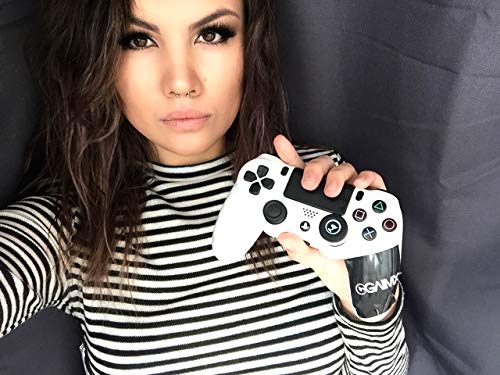 GAIMX RAISX set adaptadores 8 en 1 – Diana Premium para PS4 – prolongación thumbstick con agarre intercambiable – Mejora de puntería hasta 50% en juegos disparos