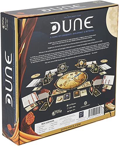 GaleForce Nine Dune A Game of Conquest, Diplomacy & Betrayal
