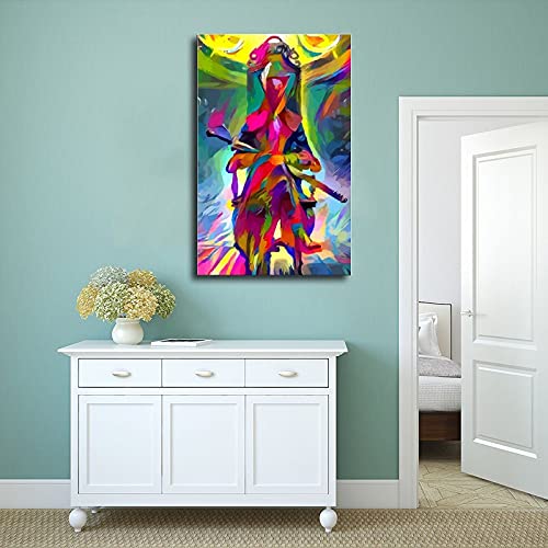 Game Bloodborne Hunter 1 - Póster de lienzo para pared, diseño de cazador de sangre, 50 x 75 cm