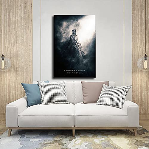 Game Bloodborne Hunter - Póster de lienzo para pared, diseño de cazador de sangre, 30 x 45 cm
