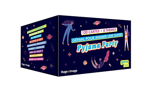Game box Pyjama party : 120 cartes - 8 thèmes