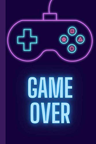 Game Over: Retro Video Game Controller Style Journal