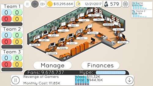 Game studio Tycoon 2: Next Gen Developer