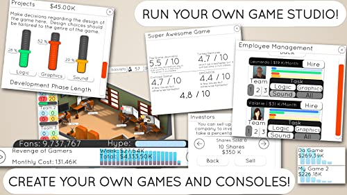 Game studio Tycoon 2: Next Gen Developer