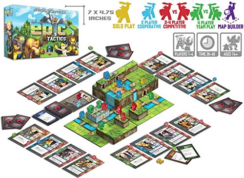 Gamelyn Games GLGTET Tiny Epic Tactics, Mixed Colours