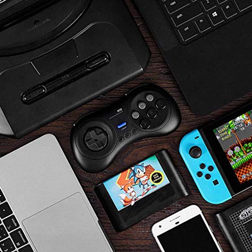 Gamepad inalámbrico Bluetooth Retro con Textura Mate, para Steam/Switch/Raspberry Pi, para Windows/Android/Macos, para Nintendo Switch 8Bitdo M30