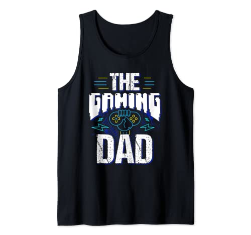 Gamer Zocker Games PC - Best Gaming Dad Ever Camiseta sin Mangas
