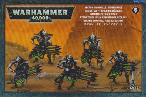 GAMES WORKSHOP 9998880088 en Warhammer 40.000 Necron Immortals/Deathmarks Game