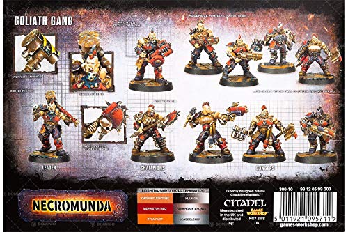GAMES WORKSHOP 99990000000 en Miniatura de la Banda de Necromunda Goliath